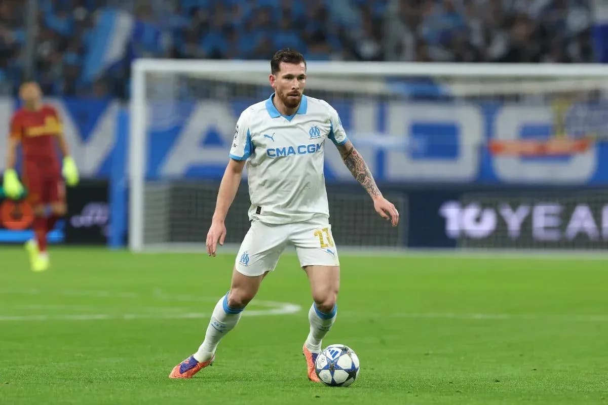 Player dribbling ball during UEFA Champions League match Player dribbling ball during UEFA Champions League match