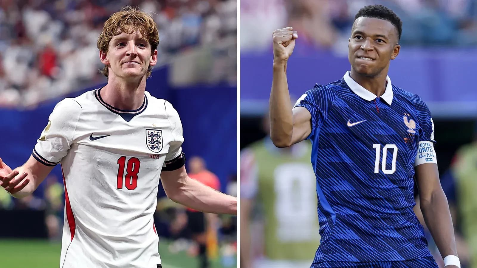 Players celebrating during France vs England match Players celebrating during France vs England match