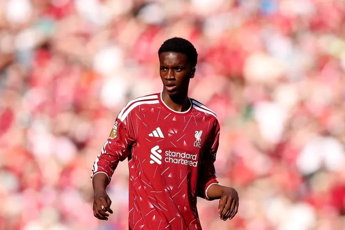 Liverpool player on the pitch during a match Liverpool player on the pitch during a match