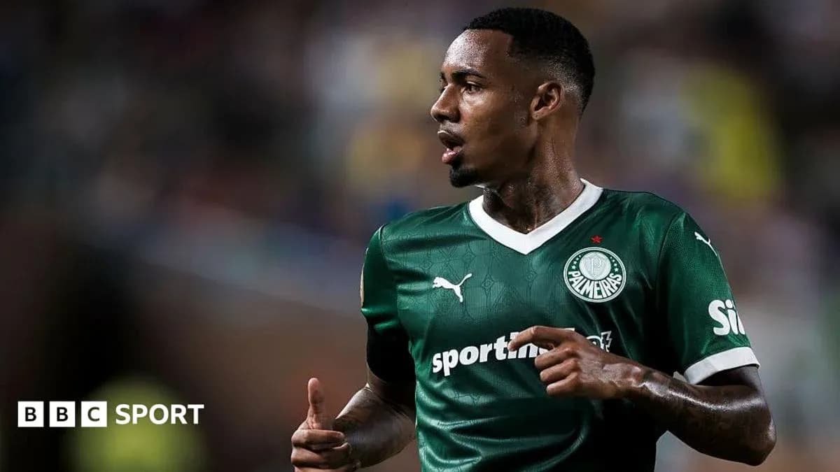Player in Palmeiras jersey during match action Player in Palmeiras jersey during match action