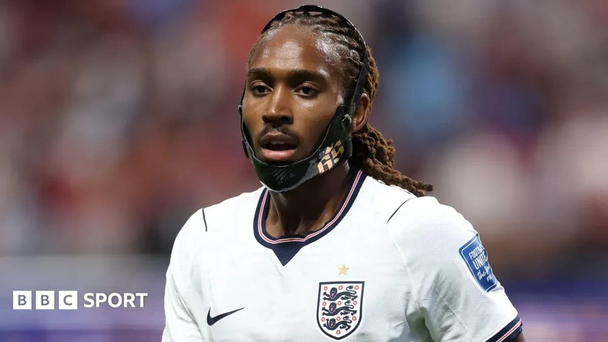 Player wearing England jersey during match Player wearing England jersey during match