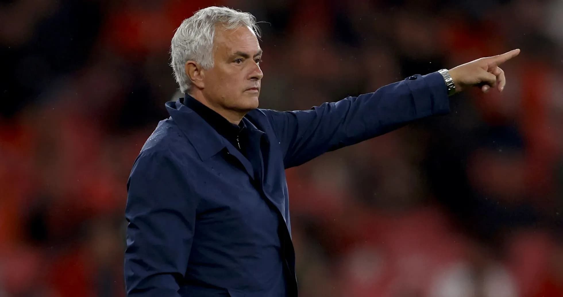 Coach gesturing during a football match Coach gesturing during a football match