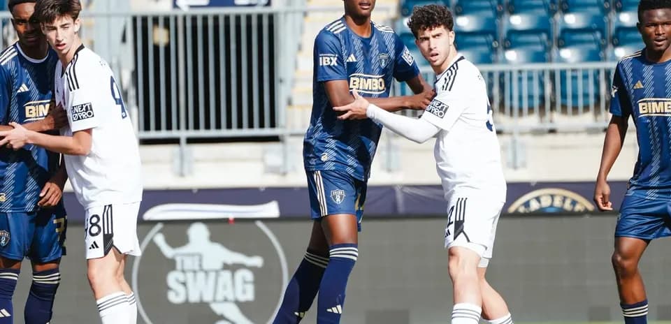 Players in action during Toronto II vs Philadelphia Union II Players in action during Toronto II vs Philadelphia Union II