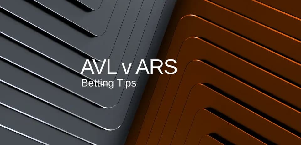 Graphic featuring AVL vs ARS betting tips Graphic featuring AVL vs ARS betting tips