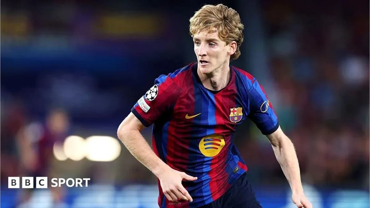 Barcelona player running on the pitch during match Barcelona player running on the pitch during match