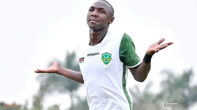 Player celebrating after scoring a goal Player celebrating after scoring a goal
