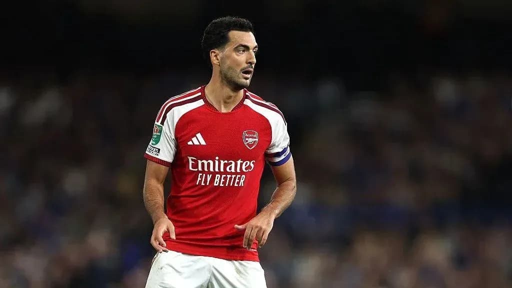 Player in Arsenal kit during a match Player in Arsenal kit during a match
