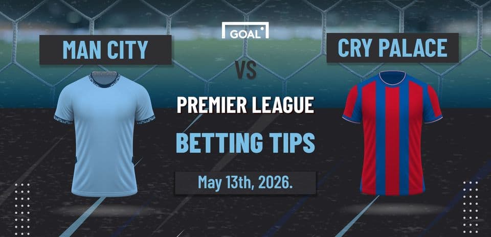 Manchester City vs Crystal Palace match preview graphic Manchester City vs Crystal Palace match preview graphic