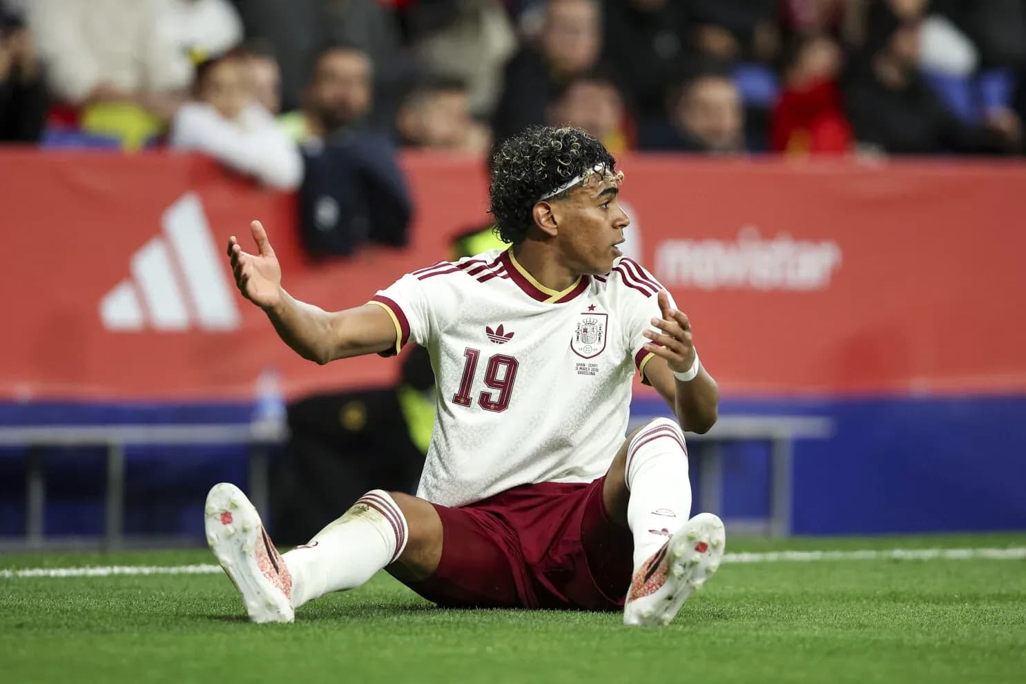 Player reacting during Spain vs Cape Verde match Player reacting during Spain vs Cape Verde match
