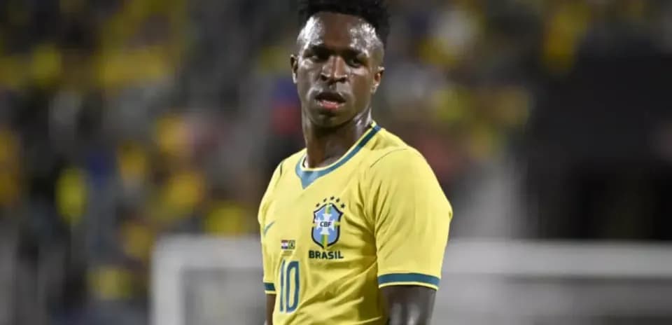 Brazilian player during World Cup match Brazilian player during World Cup match
