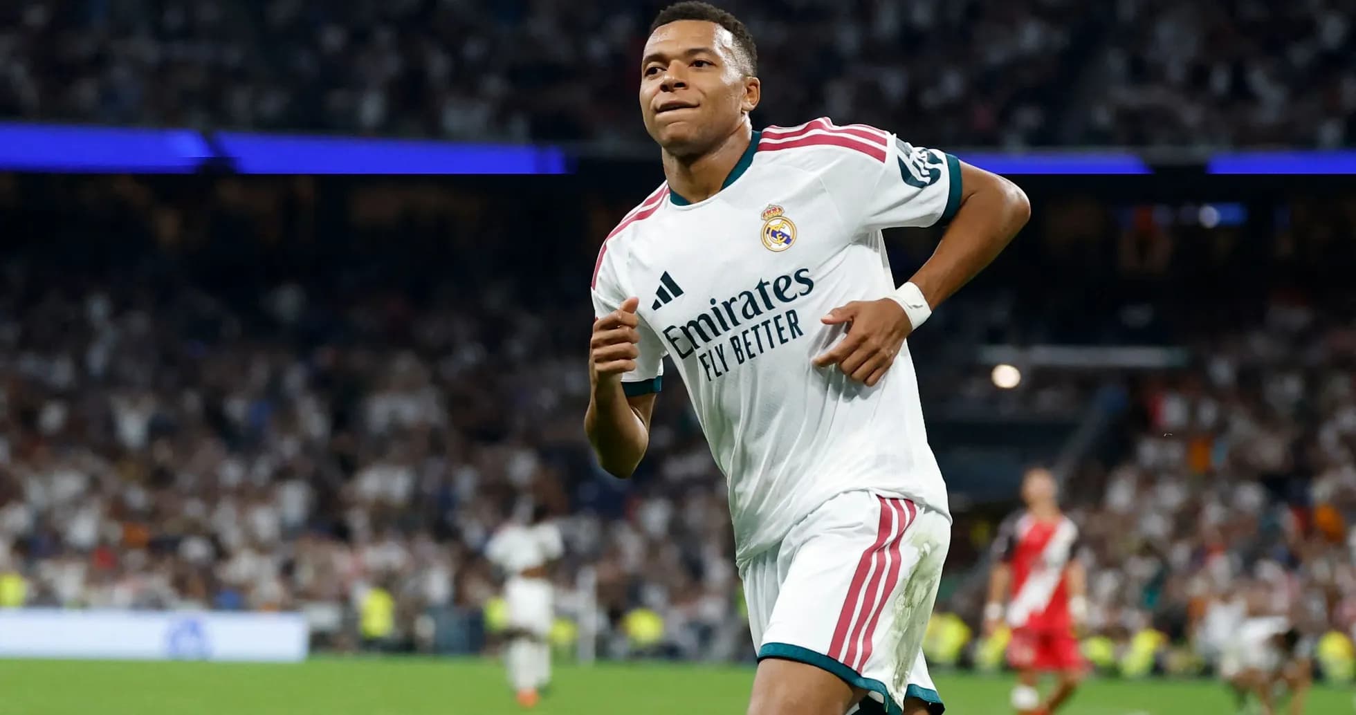 Player celebrating during match for Real Madrid Player celebrating during match for Real Madrid