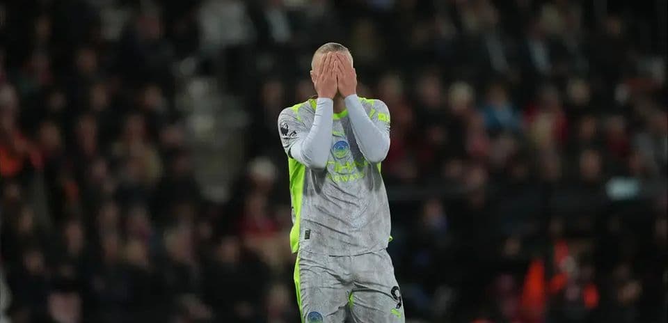 Goalkeeper with hands on face during match Goalkeeper with hands on face during match