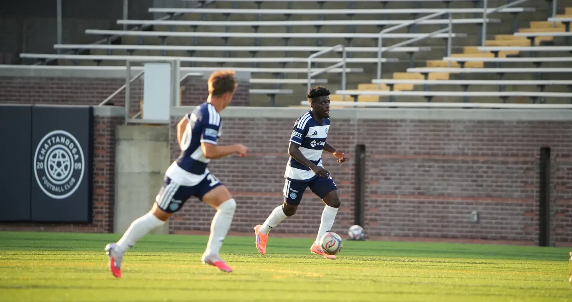 Chattanooga players in action during match Chattanooga players in action during match