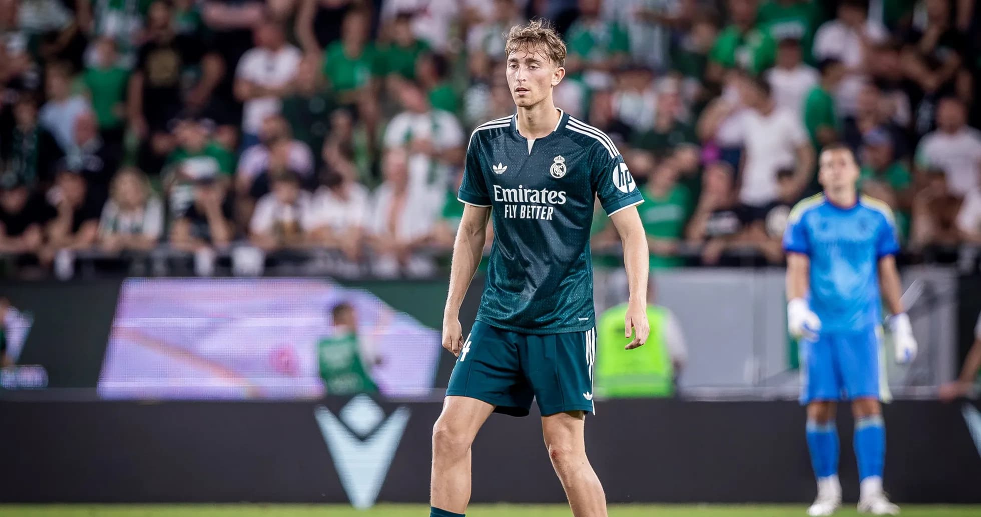 Real Madrid player on field during match Real Madrid player on field during match
