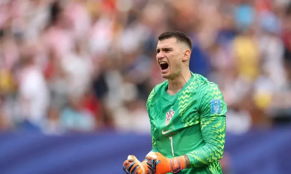 Goalkeeper celebrating during a football match Goalkeeper celebrating during a football match