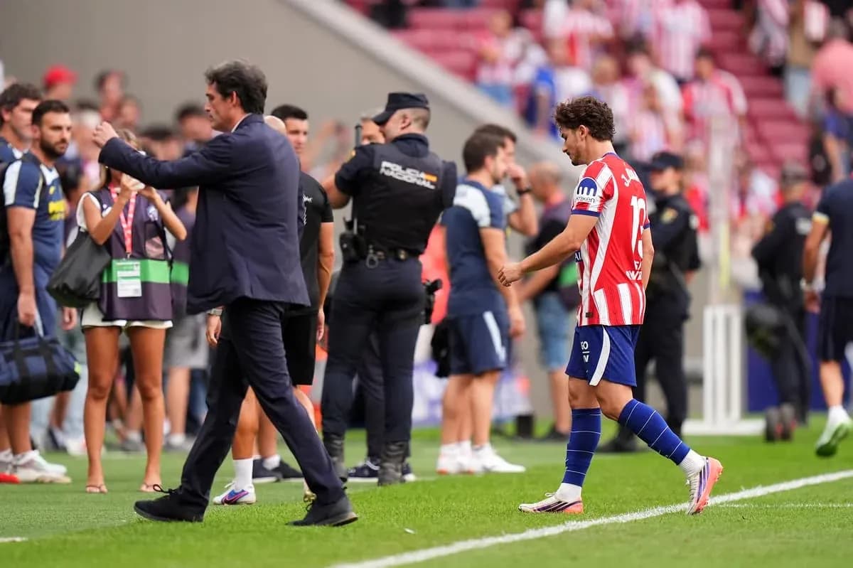 Player leaving field while manager gestures nearby Player leaving field while manager gestures nearby