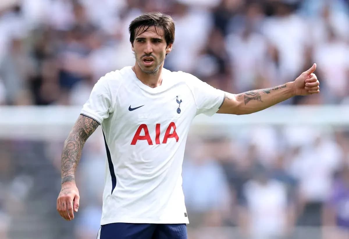 Player gesturing during a Tottenham match Player gesturing during a Tottenham match