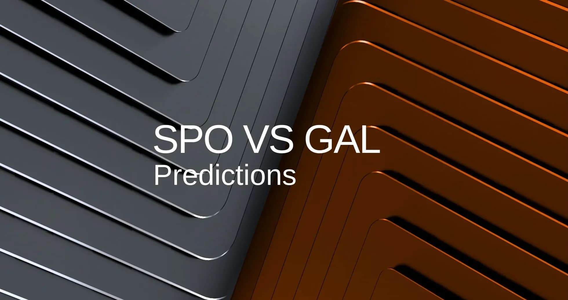 SPO vs GAL predictions graphic design SPO vs GAL predictions graphic design