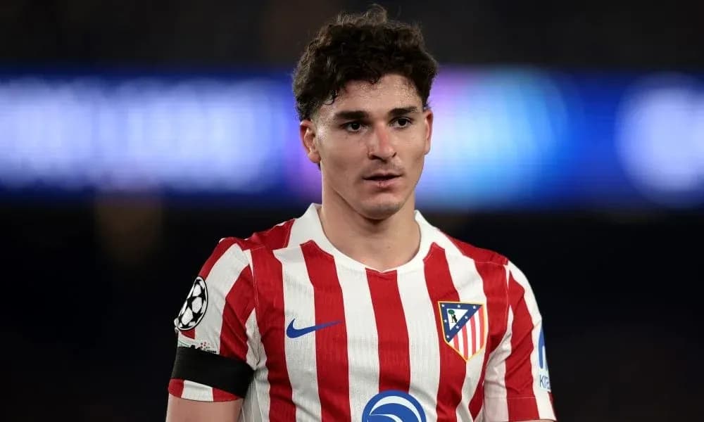 Atletico Madrid player during match in jersey Atletico Madrid player during match in jersey