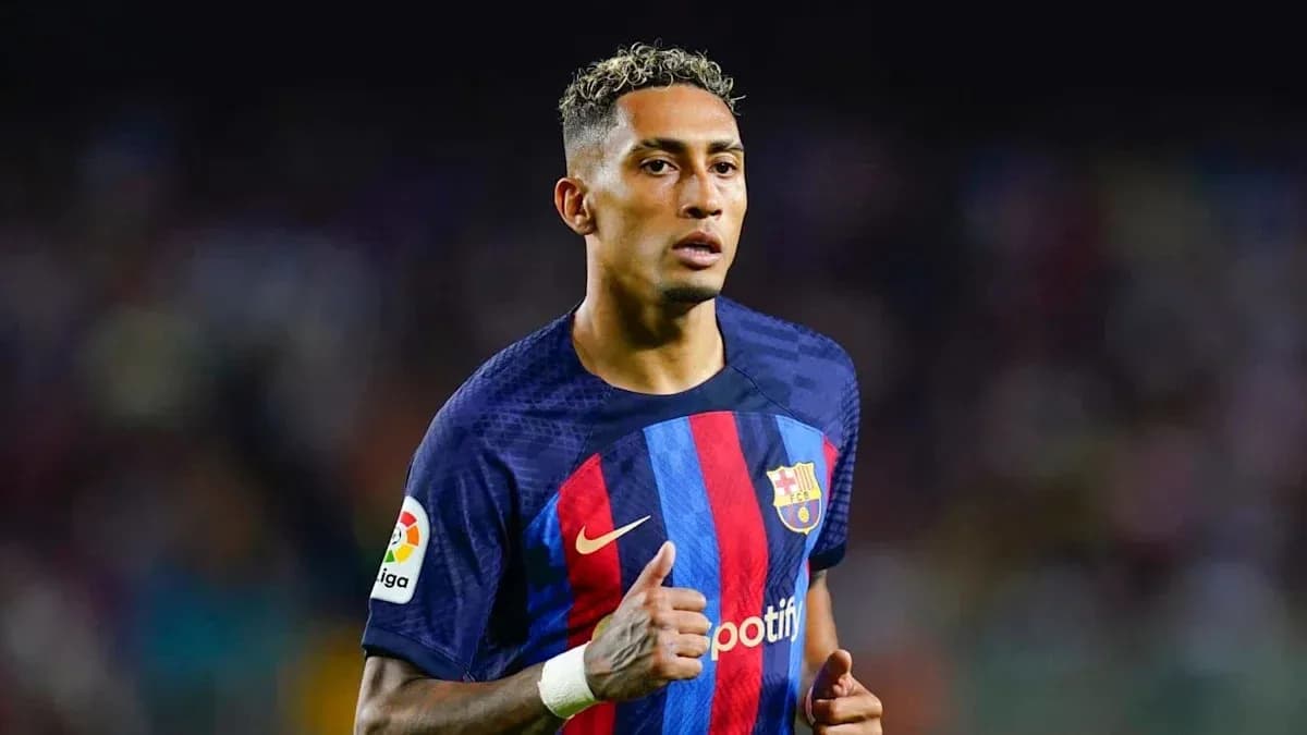 Player in Barcelona kit during a match Player in Barcelona kit during a match