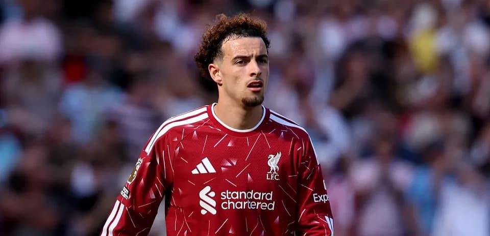 Player wearing Liverpool jersey during match Player wearing Liverpool jersey during match