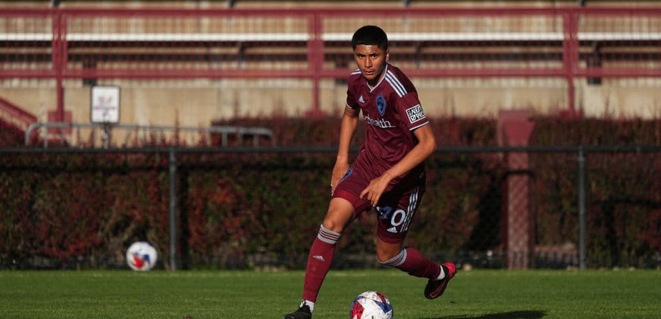 Player in action during Real Monarchs match Player in action during Real Monarchs match