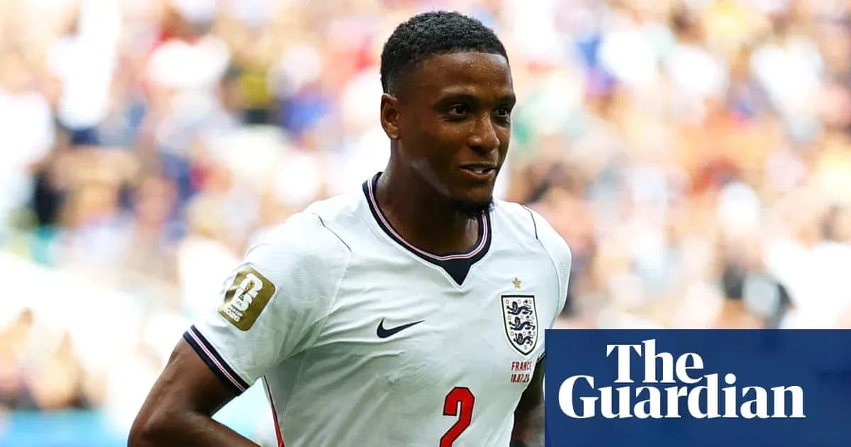 Player in England kit during a match Player in England kit during a match