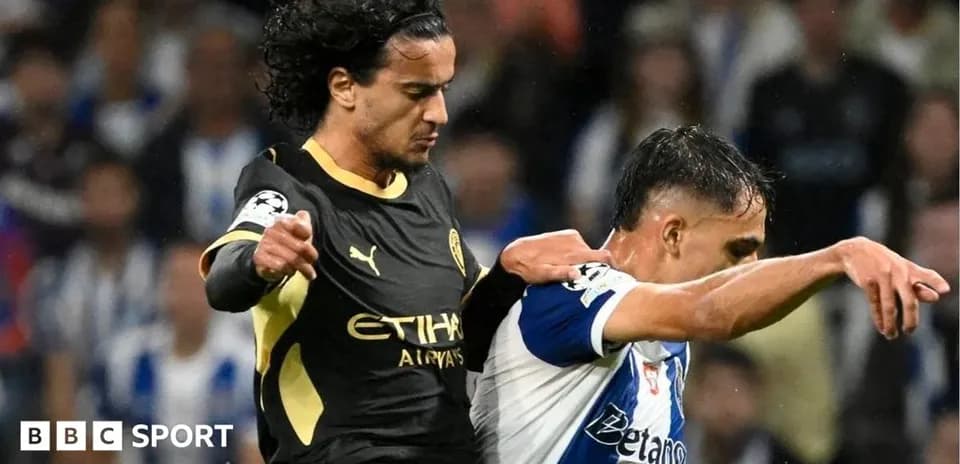 Player tackling opponent during Champions League match Player tackling opponent during Champions League match