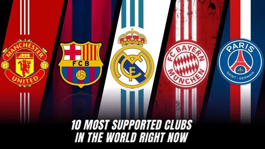 Top 10 Football Clubs with the Largest Global Support in 2026 Top 10 Football Clubs with the Largest Global Support in 2026