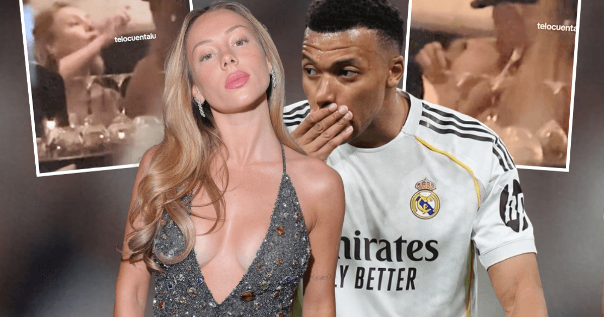 Kylian Mbappé Shares Romantic Dinner Kiss with Ester Expósito After Girona Draw Kylian Mbappé Shares Romantic Dinner Kiss with Ester Expósito After Girona Draw