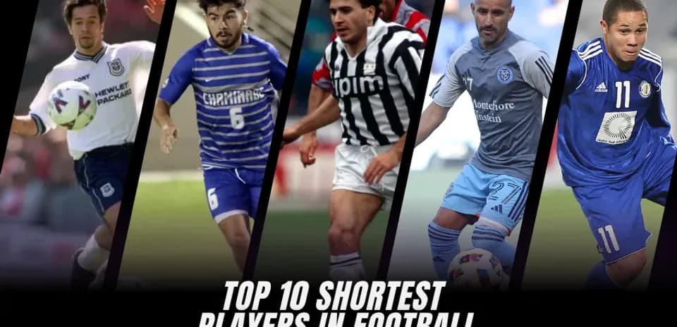 Top 10 Shortest Football Players in 2026 Top 10 Shortest Football Players in 2026