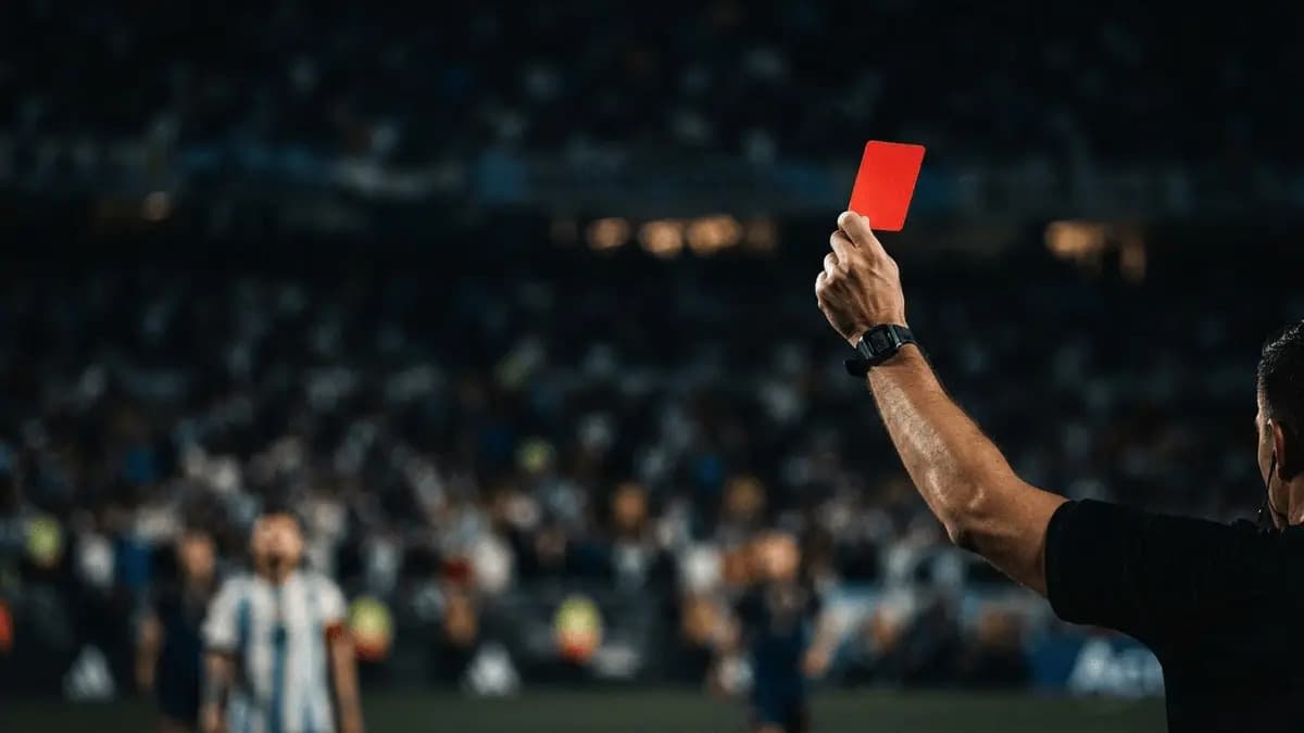 Argentina Sets Record with Third Red Card in World Cup Final Argentina Sets Record with Third Red Card in World Cup Final