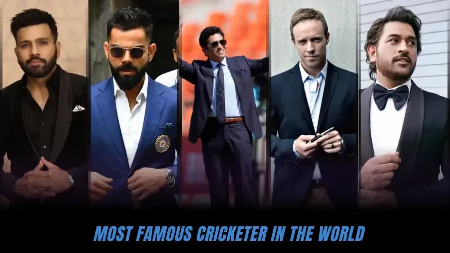 Top 10 Most Famous Cricketers Worldwide (Updated 2026) Top 10 Most Famous Cricketers Worldwide (Updated 2026)