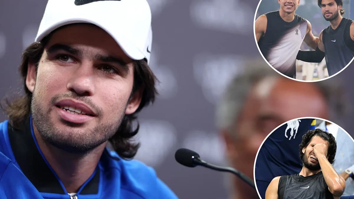 Carlos Alcaraz Frustrated by 3:30 a.m. US Open Match Finish Carlos Alcaraz Frustrated by 3:30 a.m. US Open Match Finish