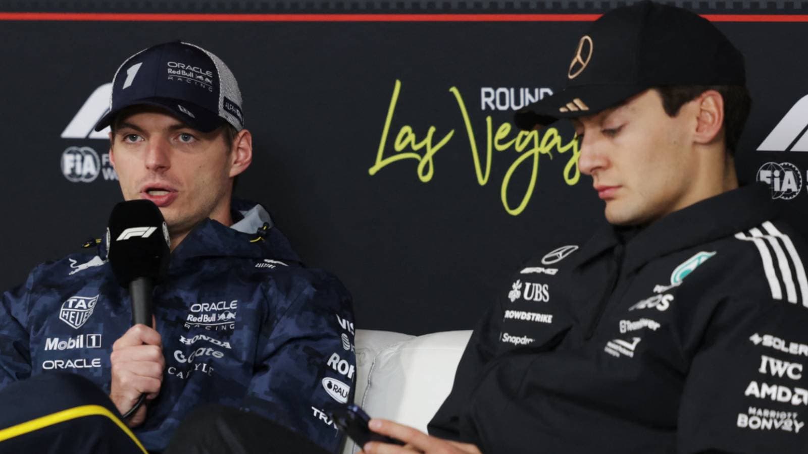 Max Verstappen Responds to George Russell's Call for Rule Change Ahead of Bahrain GP Max Verstappen Responds to George Russell's Call for Rule Change Ahead of Bahrain GP