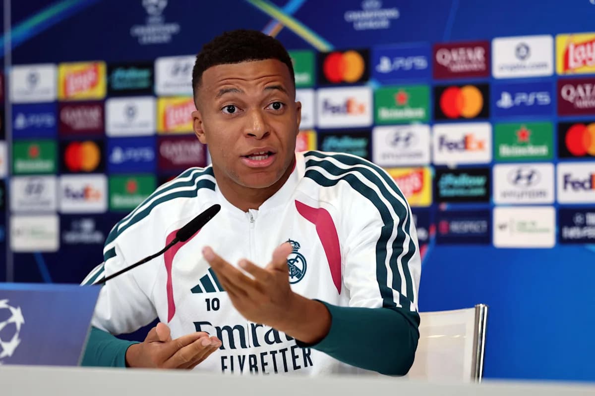 Kylian Mbappé Responds to Defensive Criticism Ahead of Champions League Clash Kylian Mbappé Responds to Defensive Criticism Ahead of Champions League Clash