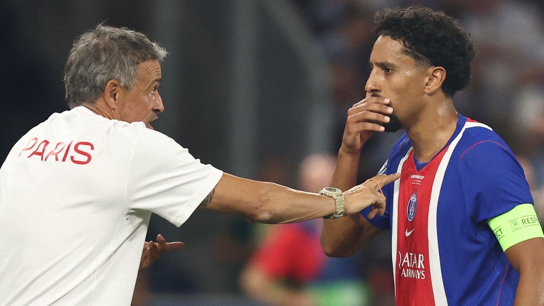 Marquinhos Signals Strict Standards as PSG Prepares for Champions League Clash with Slovan Bratislava Marquinhos Signals Strict Standards as PSG Prepares for Champions League Clash with Slovan Bratislava