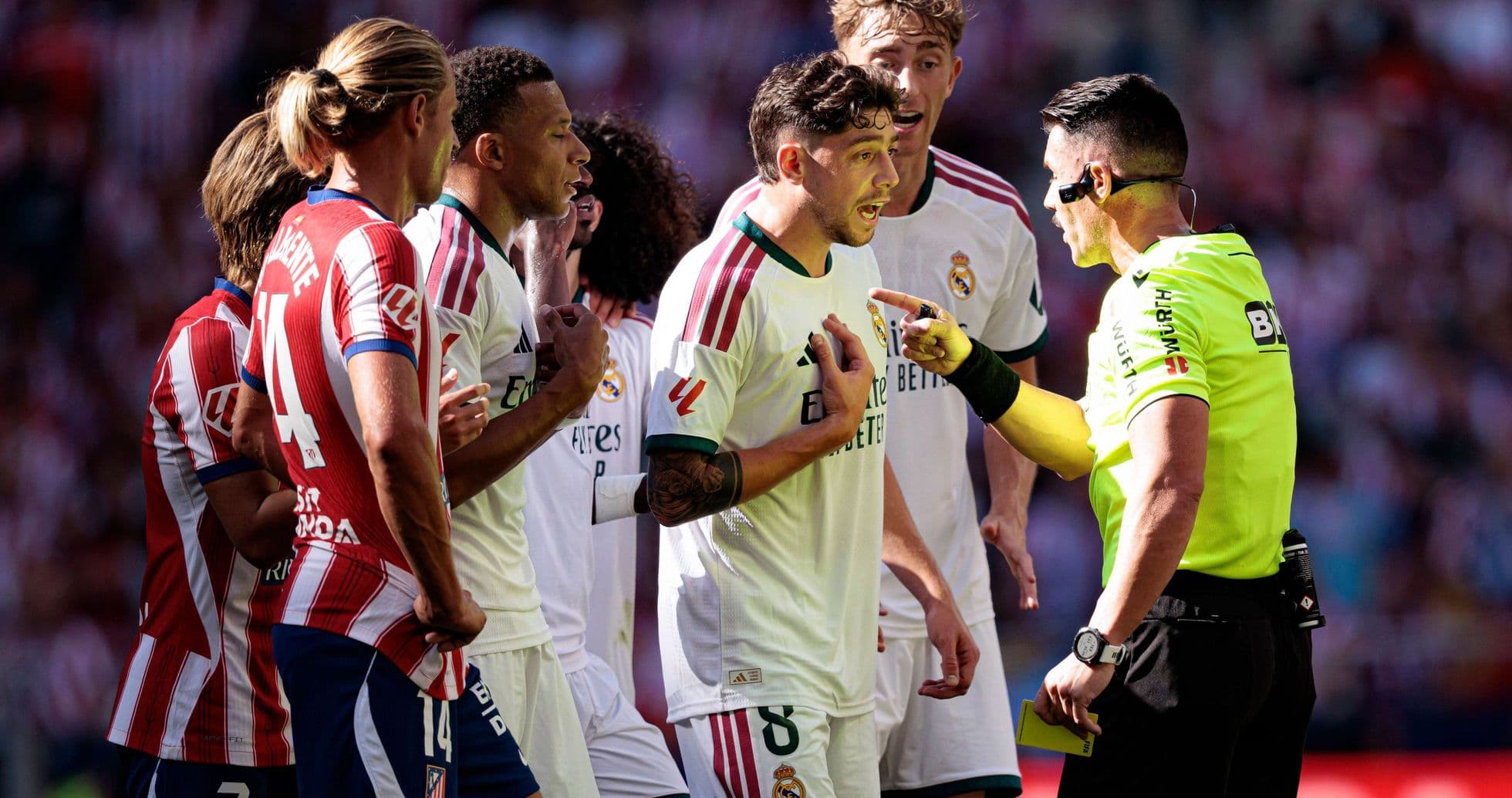 Real Madrid TV Launches Fierce Criticism of Referee After Derby Defeat to Atletico Madrid Real Madrid TV Launches Fierce Criticism of Referee After Derby Defeat to Atletico Madrid